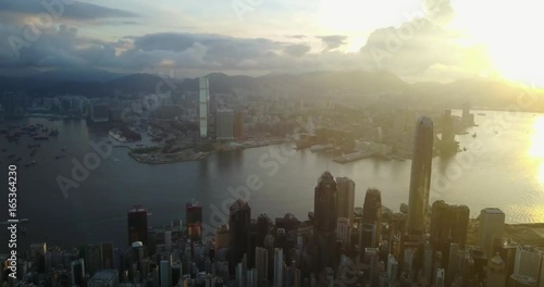 Wallpaper Mural Hong kong aerial 4k video Torontodigital.ca