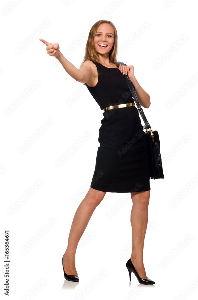 Woman businesswoman concept isolated white background Woman businesswoman concept isolated white background