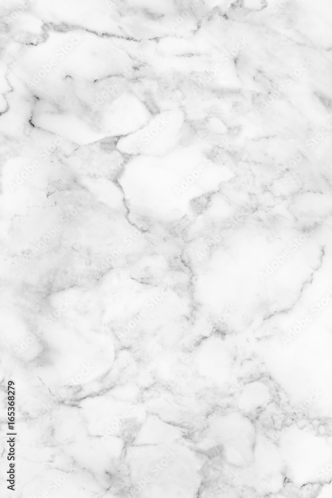 White marble texture background pattern with high resolution.