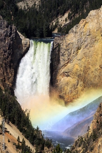 Lower Falls Mist Rainbow