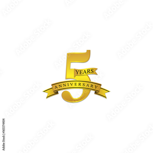 5 anniversary year gold