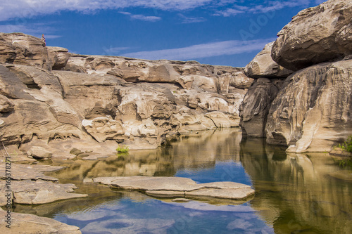 Grand canyon of Thailand / stone mountain at Sam Phan Bok