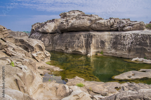 Grand canyon of Thailand / stone mountain at Sam Phan Bok