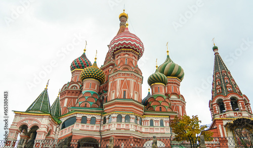 St. Basils cathedral on Red Square in Moscow