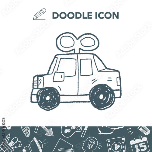 toy car doodle © hchjjl