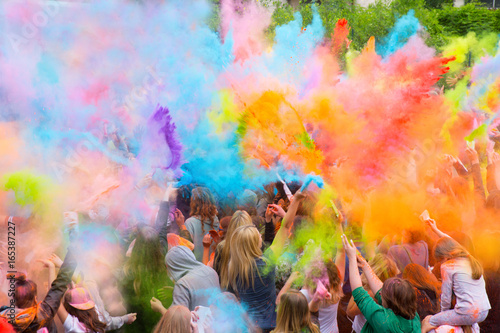Holi festival of colors