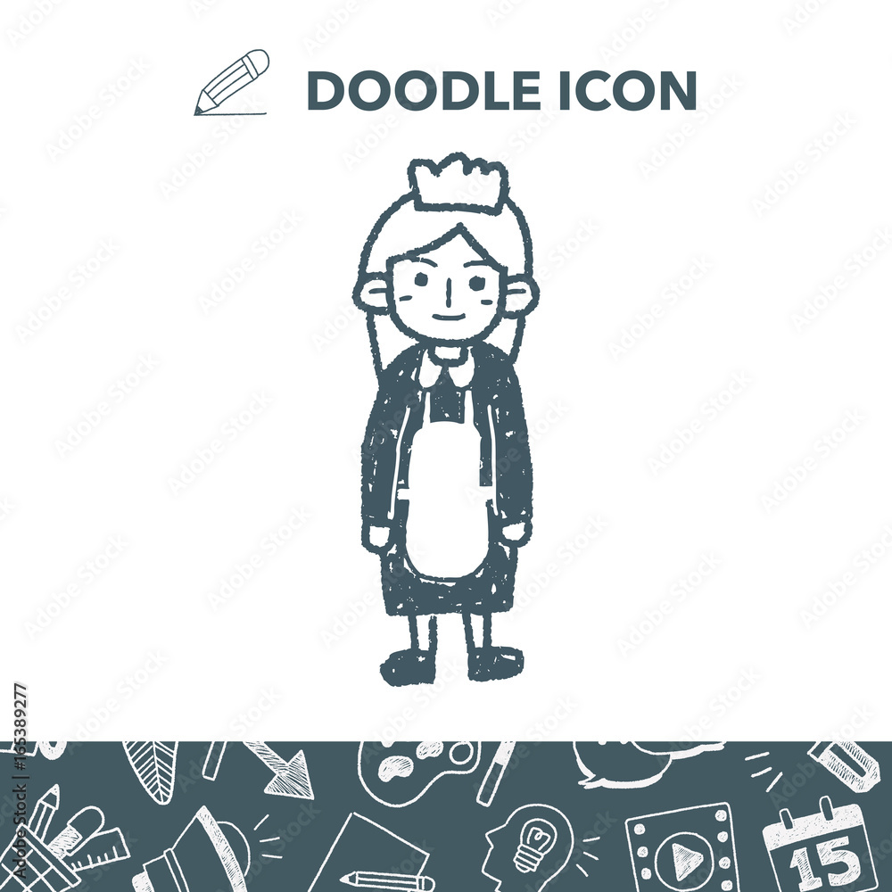 waitress doodle waitress doodle