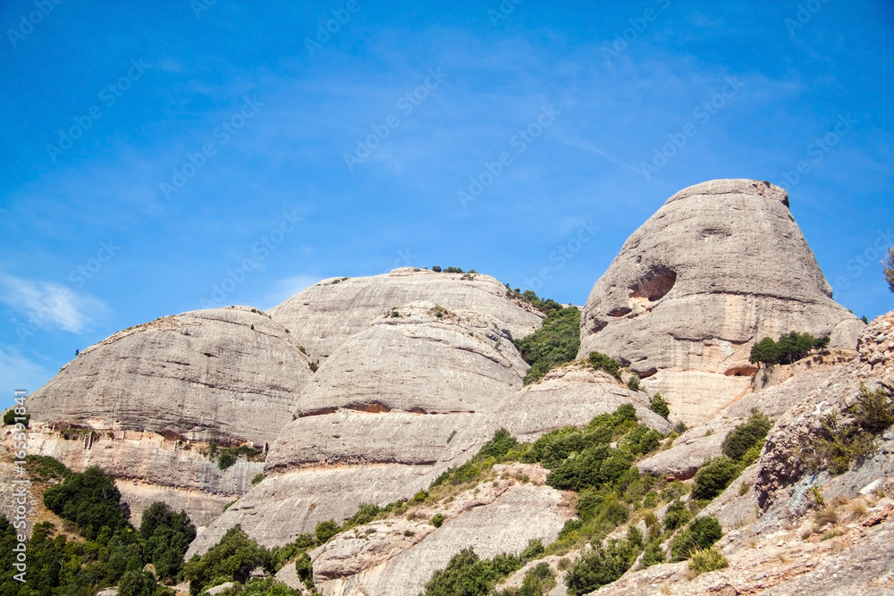 Montserrat mountain rocks. Catalonia. Spain. Montserrat mountain rocks. Catalonia. Spain.