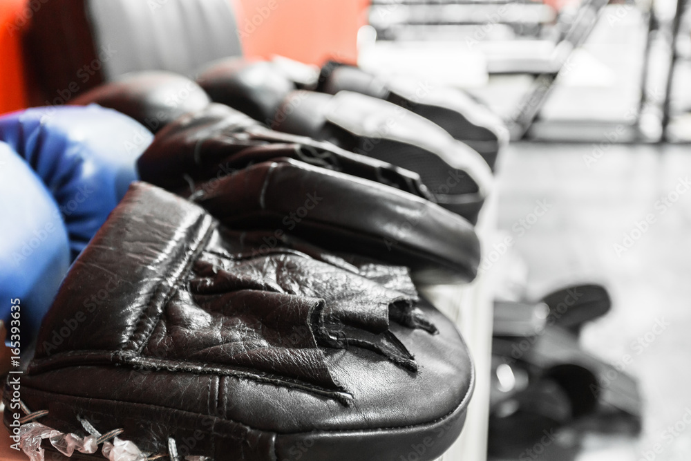 old boxing gloves old boxing gloves