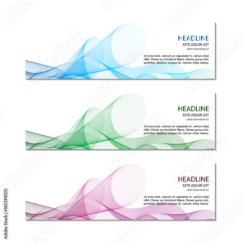 Banner template. Vector. 