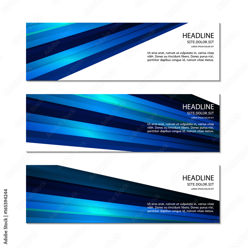 Banner template. Vector. Banner template. Vector.