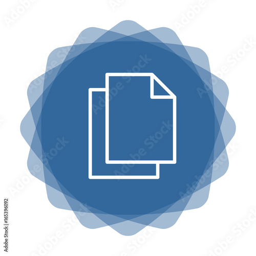 App Icon blau Dokument Kopie