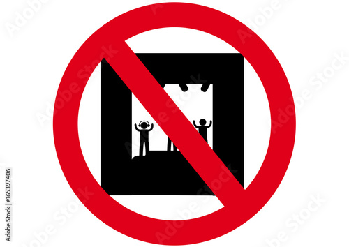 Schild Konzert verboten
