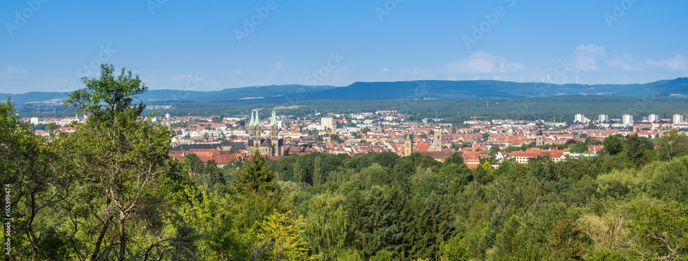 Fototapeta premium Stadtpanorama von Bamberg