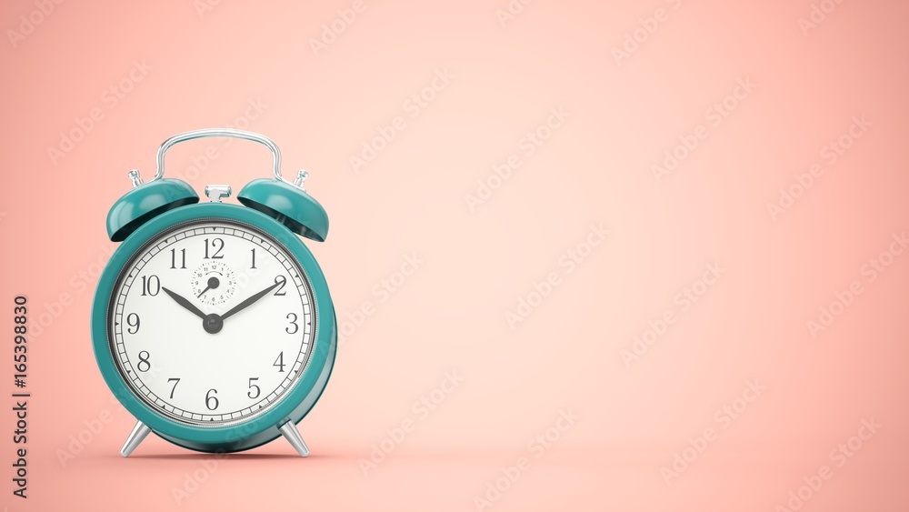 3D rendering alarm clock