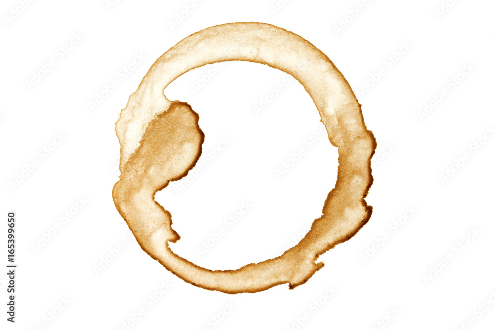 Coffee Stain - Isolated Photo./ Coffee Stain - Isolated Photo 