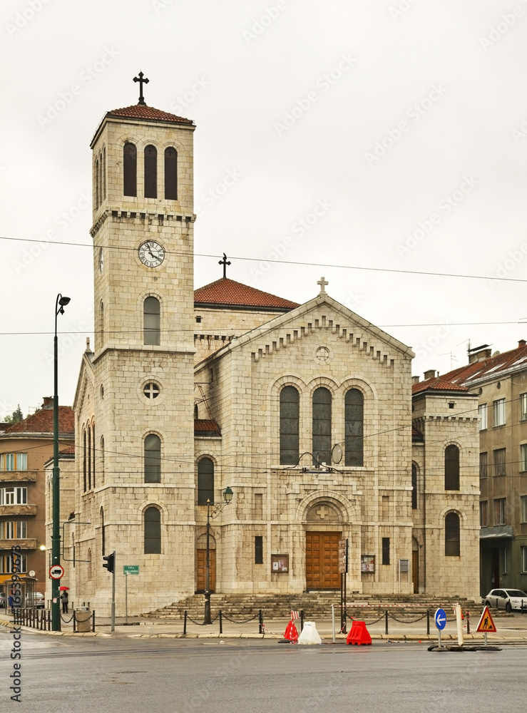 Church of St. Joseph in Sarajevo. Bosnia and Herzegovina