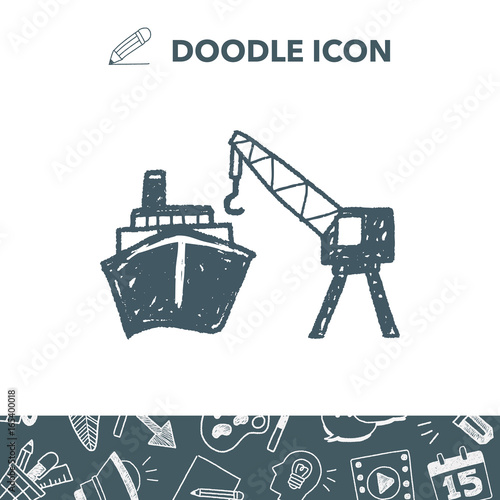 crane doodle