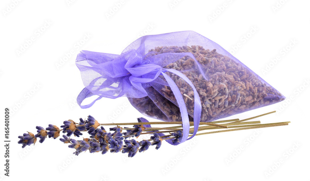 Obraz premium lawenda na białym tle