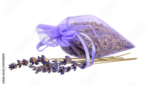 Fototapeta Naklejka Na Ścianę i Meble -  lavender on white