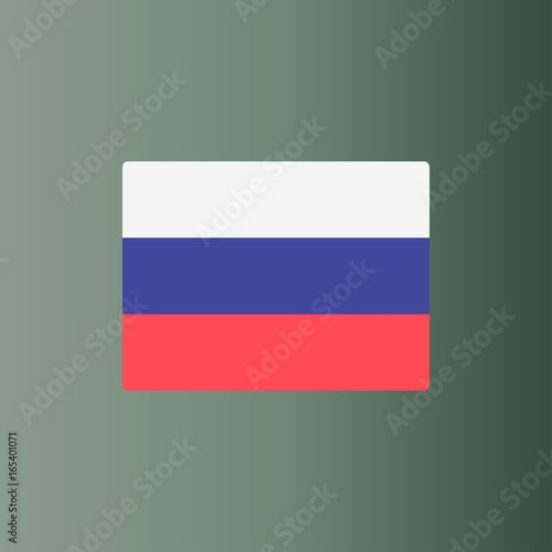 Free Download Russia Flag icon. flat design - GFXLoad