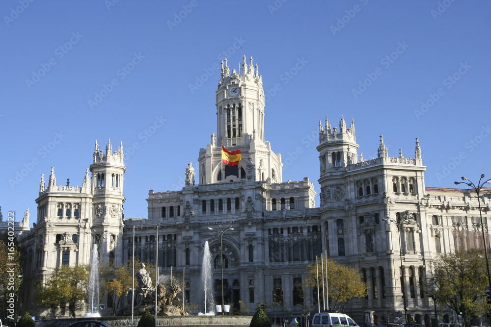 Obraz premium Madrid Palacio de Comunicaciones Town Hall