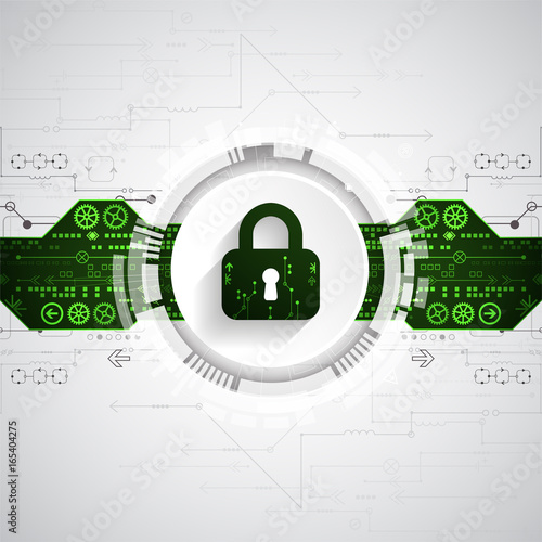 Protection concept. Protect mechanism, system privacy.