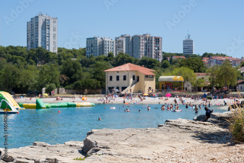 Coastline in Pula Croatia