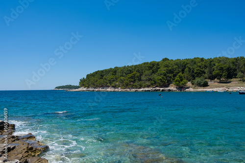 Beautiful coast in Pula Croatia © Pixelatelier.at