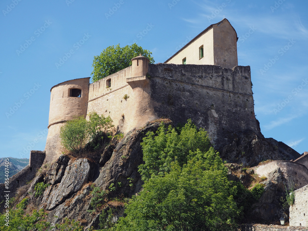old castle of Corte, Corse, France