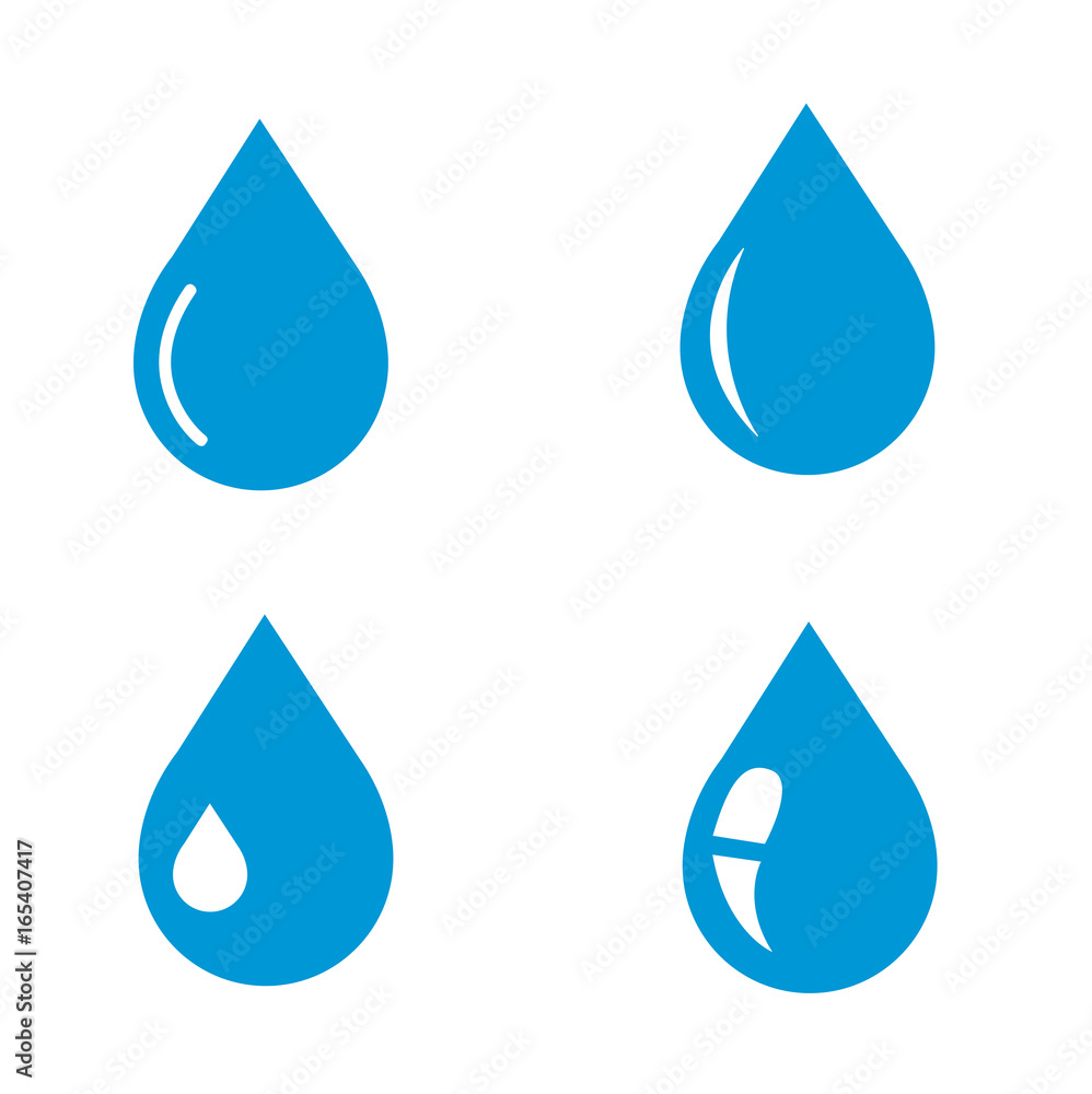 Water drop icon Water drop icon