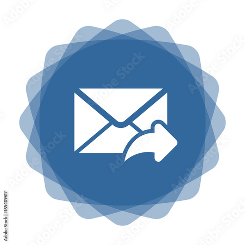 App Icon blau Nachricht antworten