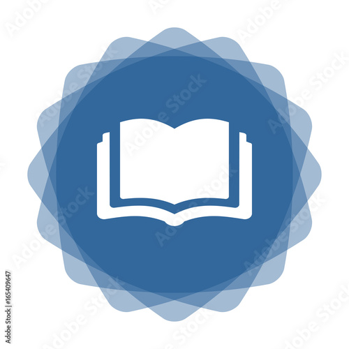 App Icon blau Buch