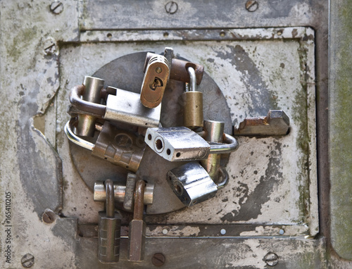 Quadro su tela Lock Panel