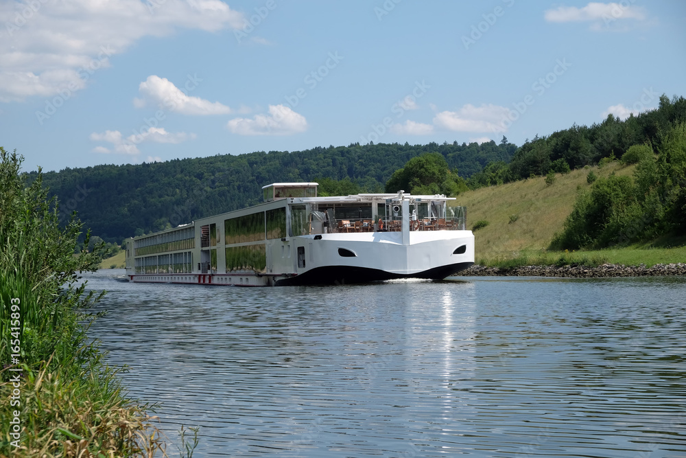 Naklejka premium Binnenschiffer