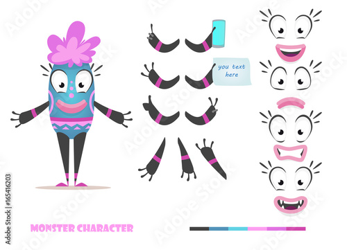 Monster character set