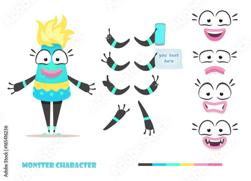Monster character set