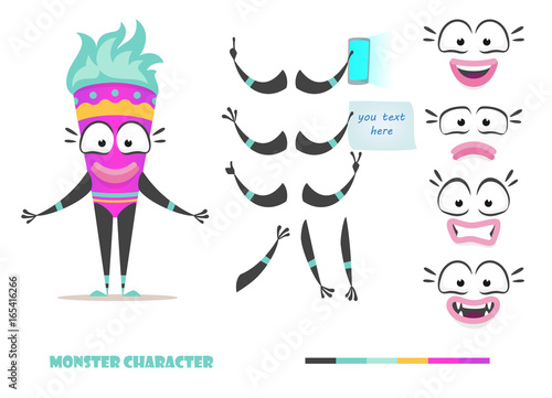 Monster character set