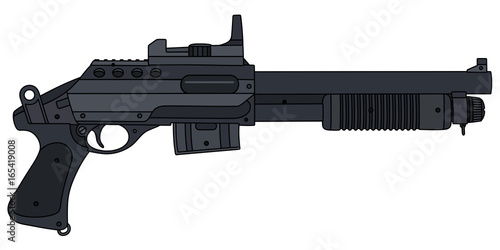 Small repeating shotgun