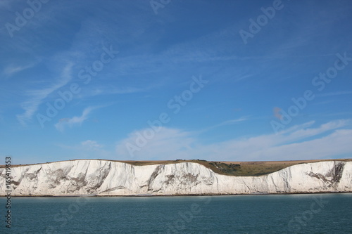 Weiße Kreidefelsen von Dover in der Grafschaft von Dorset un England