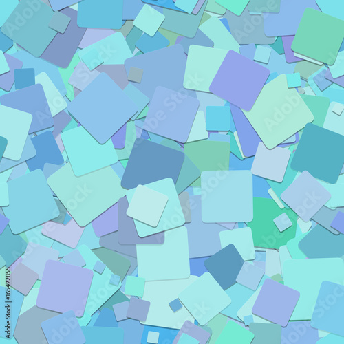 Light blue seamless abstract square pattern background - vector design from rotated squares