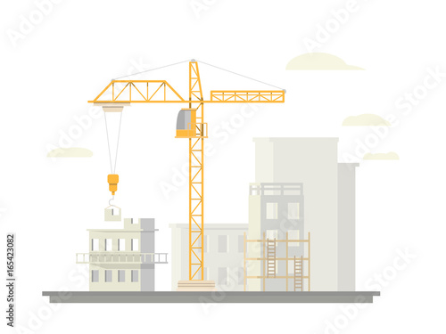 Constuction flat white