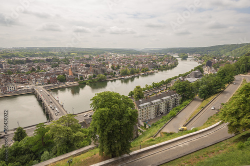 View of Namur and the Meuse, seen from the citadel