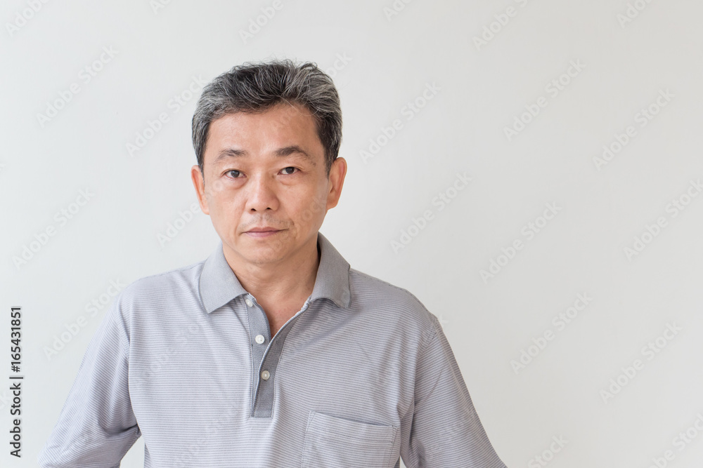 portrait of middle age, old, senior man looking portrait of middle age, old, senior man looking