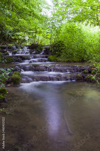 Wasserfall im Todsfeldtal fr  nkische Schweiz