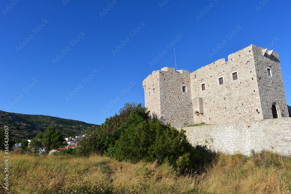 Pythagorion - Festung auf Samos in der Ostägäis - Griechenland Pythagorion - Festung auf Samos in der Ostägäis - Griechenland