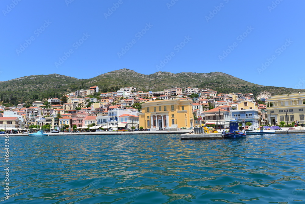 Samos Stadt auf der Insel Samos