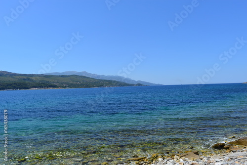 Küste Samos Stadt auf der Insel Samos 