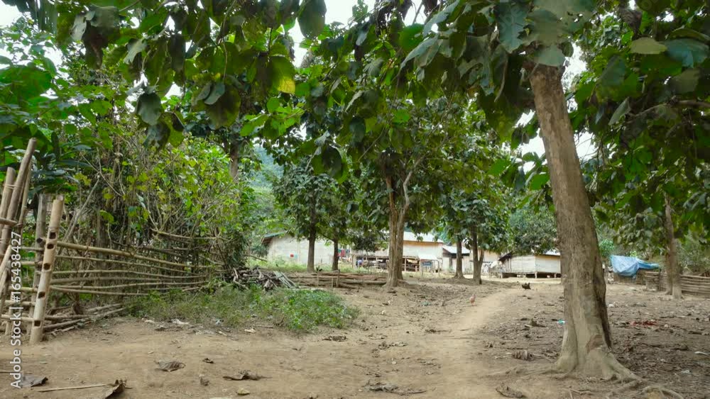 Traditional lao village in the mountains - Huay Bo village, Laos Traditional lao village in the mountains - Huay Bo village, Laos