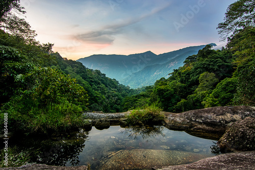 Viewpoint Pha Tewa at Nakhon Si Thammarat,Thailand. photo